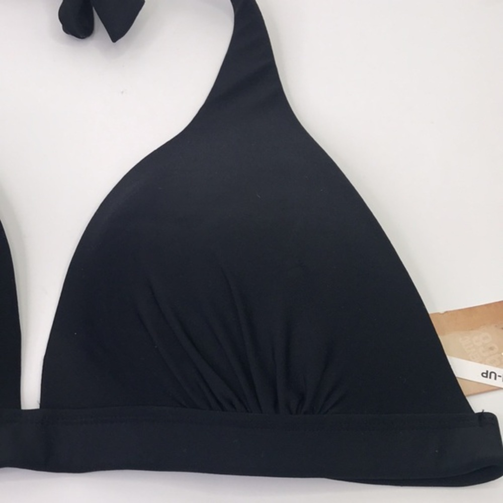 ARIZONA Bikini Top  Solid Black Sz XL - Picture 4 of 7